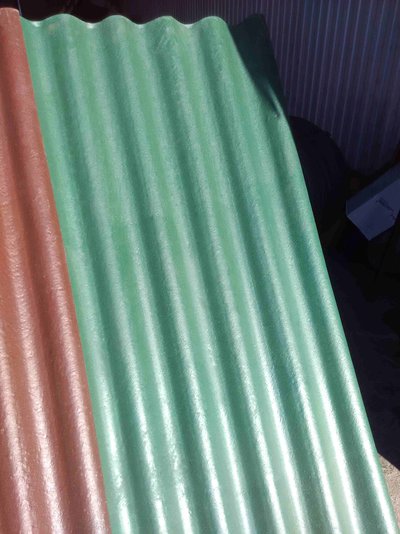 Полимер-песчаный шифер 112*170 см  7 волн