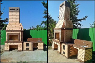 делаю камины,барбекю.