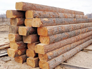 Производим продаем оцилиндрованное бревно в Красноярске. Пиломатериалы со склада