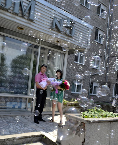 Встреча с роддома.