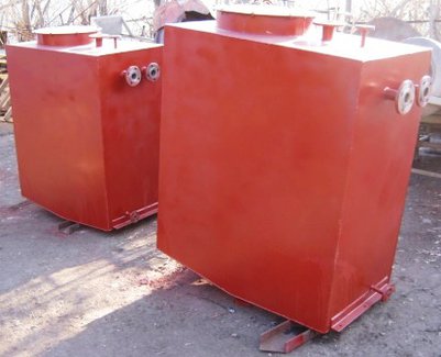 Емкость под воду из нержавейки или черного металла