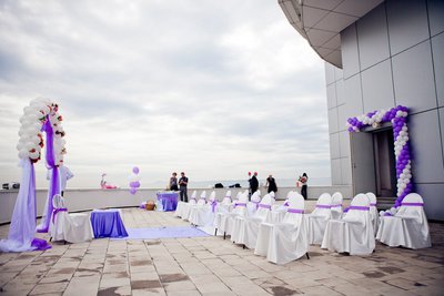 Выездная регистрация брака на крыше!