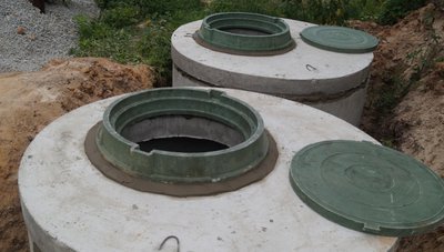 Септик под ключ в Красноярске. Переливной септик. Ремонт септика. Углубление септика