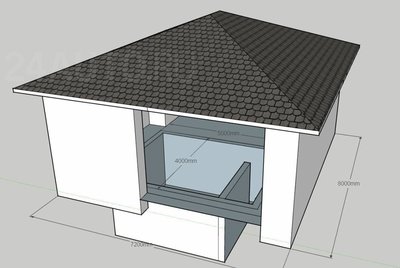 Погреб монолитный сборная конструкция. Завод ЖБИ