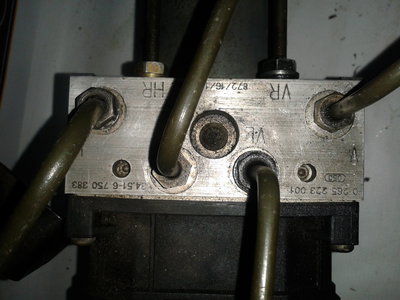 Блок управления abs для БМВ 5 series, е39