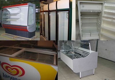 Продам б/у холодильники, морозильные камеры, витрины и лари. 