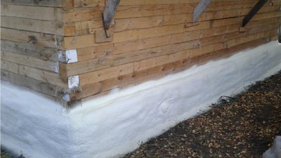 Теплоизоляция без стыков и щелей. Напыление ППУ.