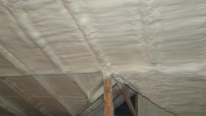 Теплоизоляция без стыков и щелей. Напыление ППУ.