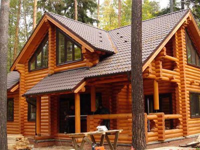 Дом из сибирского кедра 