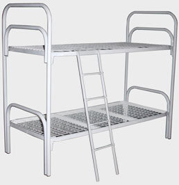 Кровати 2 ярусные металлические