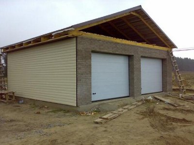 Гараж под ключ. Строительство гаражей, боксов, комплексов гаражных. 