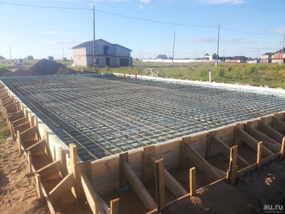 Фундамент. Погреб. Строительство. 