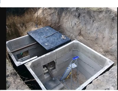 Погреб монолитный от производителя.Погреб ЖБИ