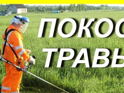 Услуги покоса травы. Поможем Скосить траву, сорняки на  вашем участке, покос травы в саду 