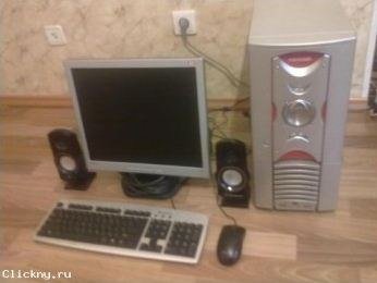 Игровой компьютер с ЖК 17 за 7000 р