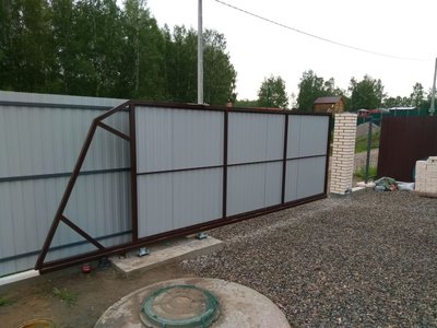 Изготовление и установка  ворот+ калитка под ключ. Автоматические ворота. Распашные и откатные. Забор из профлитса