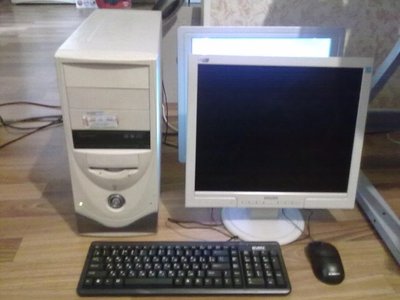 Двухъядерный игровой компьютер с ЖК 17