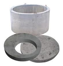 Установка септика ЖБ от производителя.