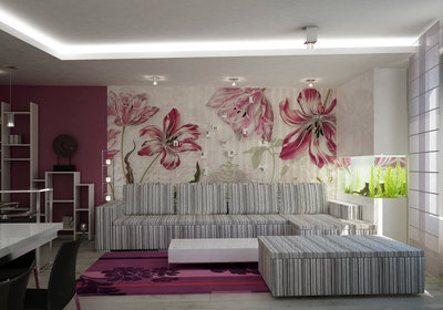 Печать на обоях  в Красноярске