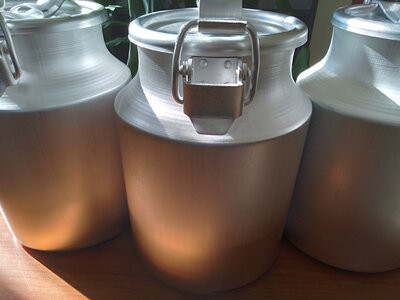 Бидон алюминиевый