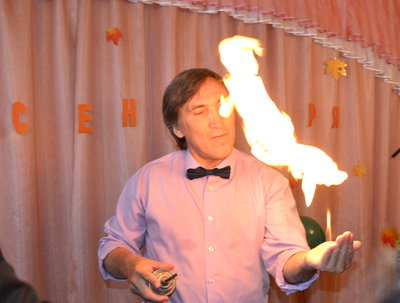 Шоу Гигантских мыльных пузырей