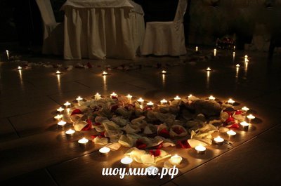 РОМАНТИЧЕСКОЕ СВИДАНИЕ.УЖИН НА КРЫШЕ.