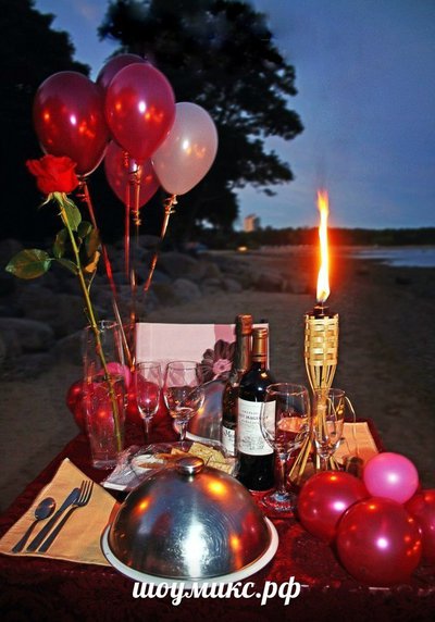 РОМАНТИЧЕСКОЕ СВИДАНИЕ.УЖИН НА КРЫШЕ.