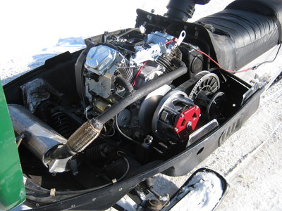 Четырехтактные двигатели для снегоходов Буран и Рысь