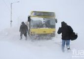 Из-за морозов автобусы выходят из строя