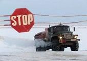 В Ермаковском районе закрыли ледовую переправу