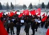 Снова протесты красных на площади Революции