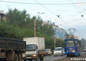 На правобережье Красноярска на выходных изменится движение трамваев
