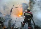 Крупный пожар произошел в Минусинске, погиб человек