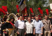 Эдхам Акбулатов в День России посетил "Бородинское сражение" на острове Татышев
