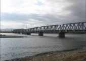Мост через Абакан продолжает падать
