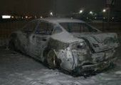 В Красноярске сожгли автомобиль