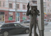 В Красноярске восстановили пострадавший в аварии памятник