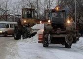 На дорогах Красноярска перед новым годом проводят генеральную уборку