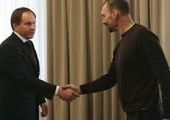 Лев Кузнецов встретился с писателем Михаилом Тарковским