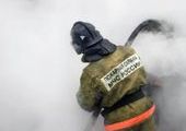 Крупный пожар в Красноярске