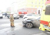 В Норильске от столкновения легковушек пострадали 4 человека