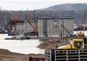 Строительство четвертого моста в Красноярске идет полным ходом
