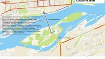 Опубликована схема движения транспорта в Красноярске во время проведения Эстафеты Олимпийского огня 26 ноября