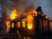 В Красноярском крае при пожаре погиб человек