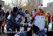 Олимпийский огонь погас в руках красноярского спортсмена