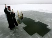 Более 15 тысяч красноярцев отметят Крещение в ледяной воде