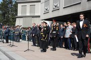 В Красноярске состоялись праздничное шествие и митинг на Мемориале Победы  (ФОТО)
