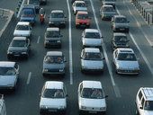 Аварийная пробка на Коммунальном мосту