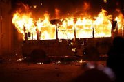 Под Красноярском загорелся рейсовый автобус