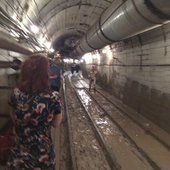 Крушение поезда в московском метро, хроника событий.